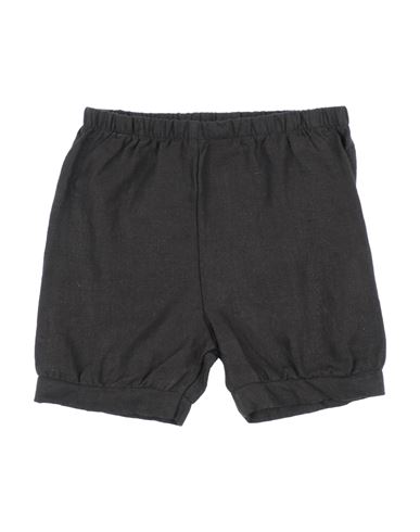 Olive By Sisco Babies'  Newborn Girl Shorts & Bermuda Shorts Dark Brown Size 3 Linen