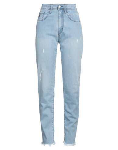 Jacob Cohёn Woman Denim Pants Blue Size 27 Cotton, Elastane