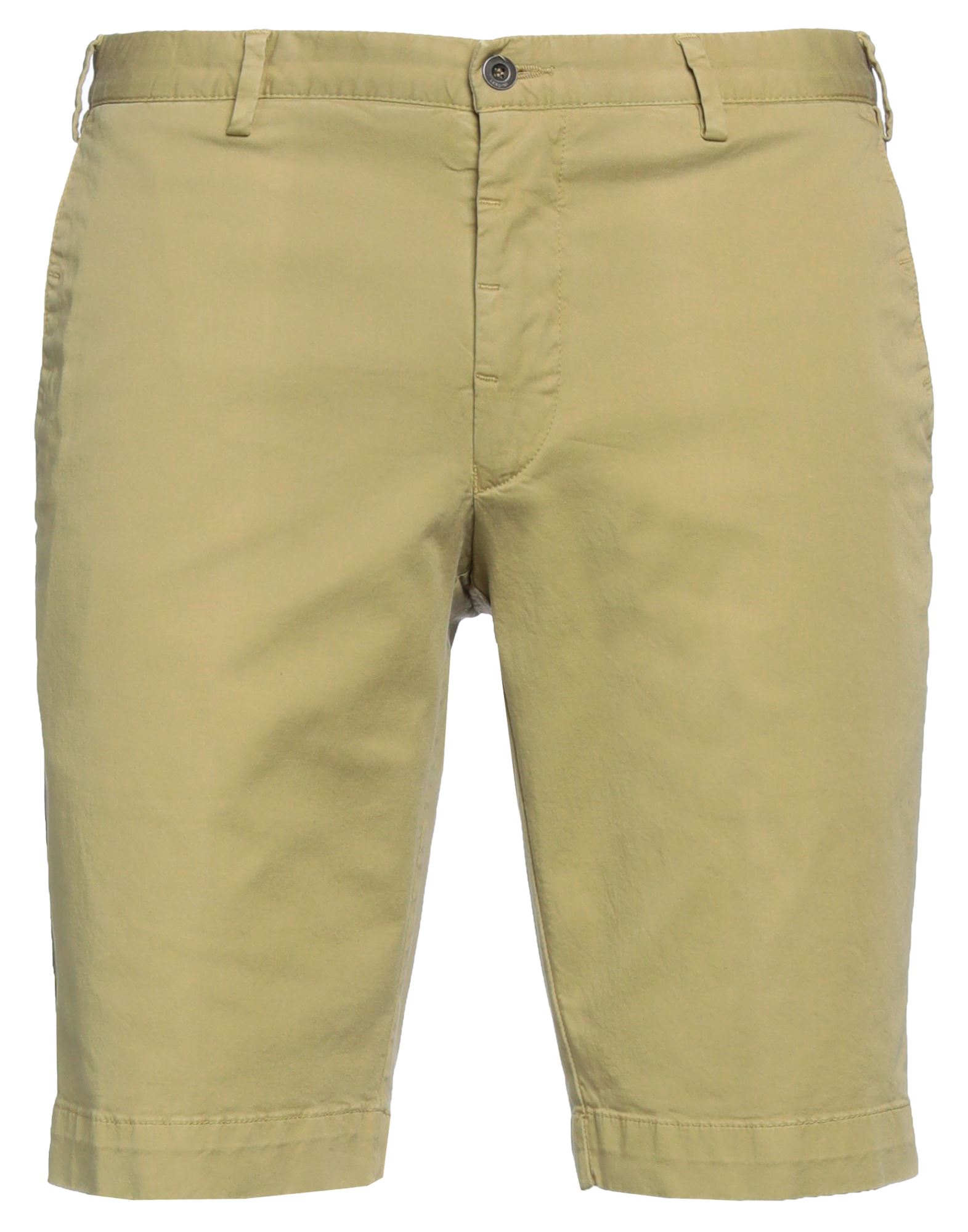 Lardini Man Shorts & Bermuda Shorts Light Green Size 32 Cotton, Elastane