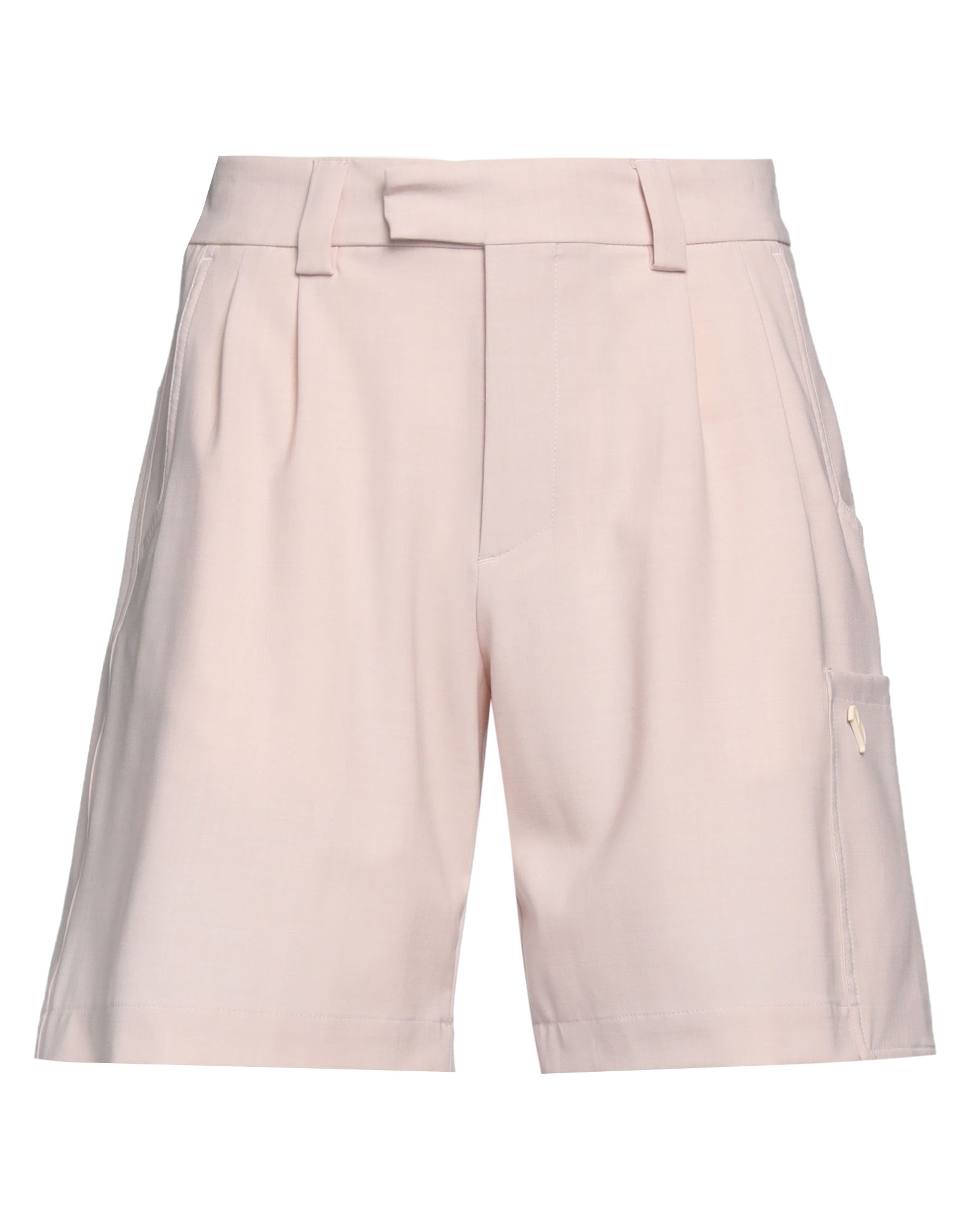 Bonsai Man Shorts & Bermuda Shorts Light Brown Size 32 Polyester, Virgin Wool, Elastane In Beige