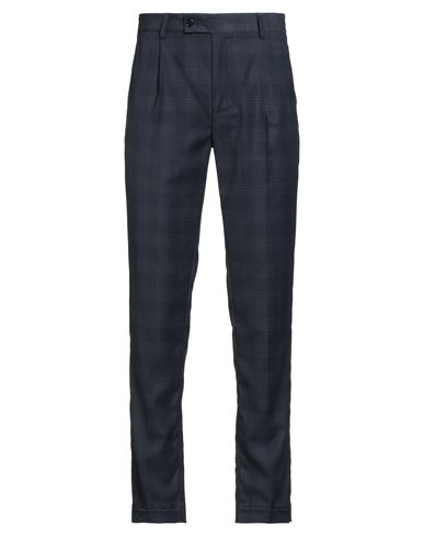 Grey Daniele Alessandrini Man Pants Midnight Blue Size 30 Polyester, Viscose In Blue