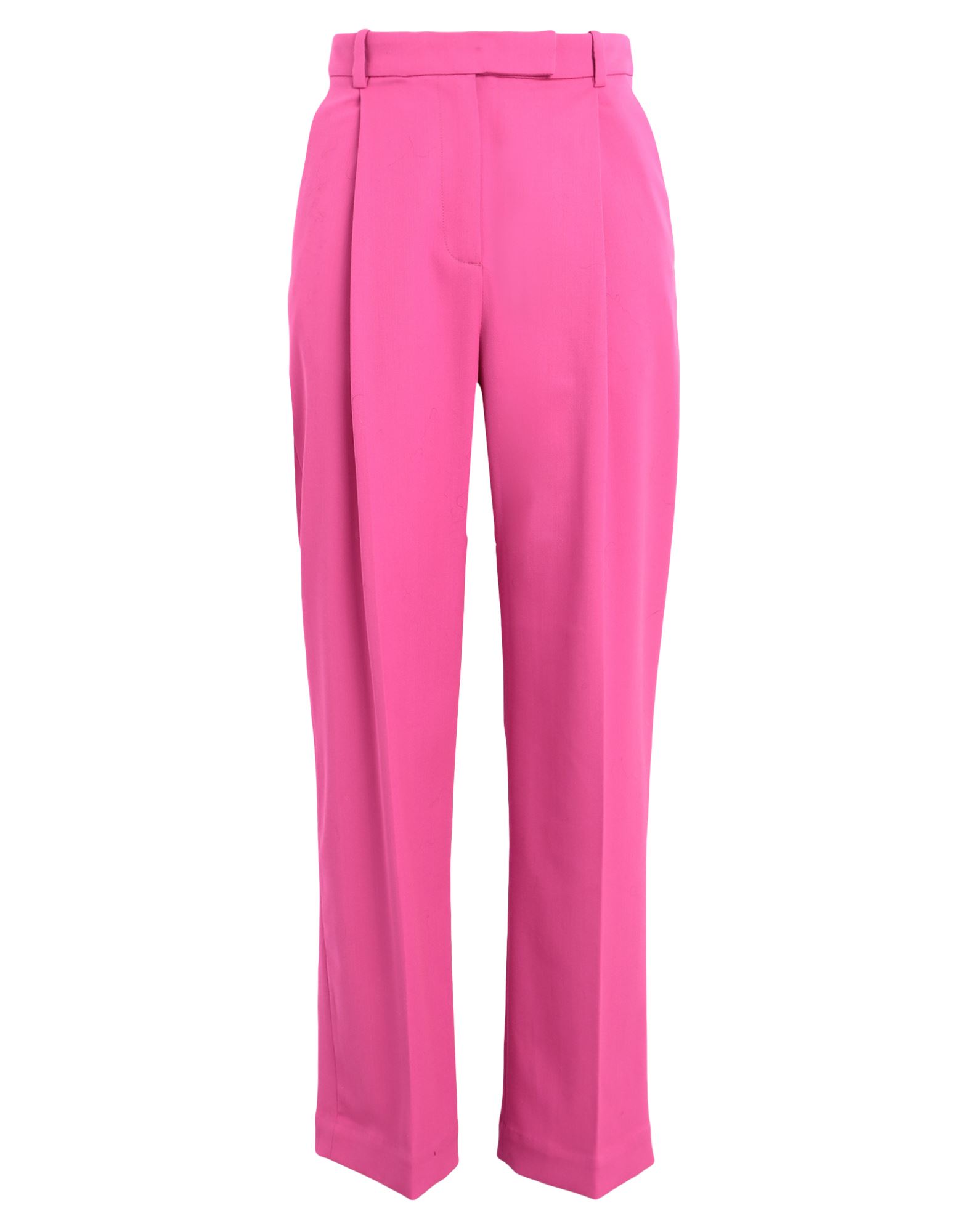Other Stories &  Woman Pants Fuchsia Size 8 Polyester, Wool, Elastane In Pink