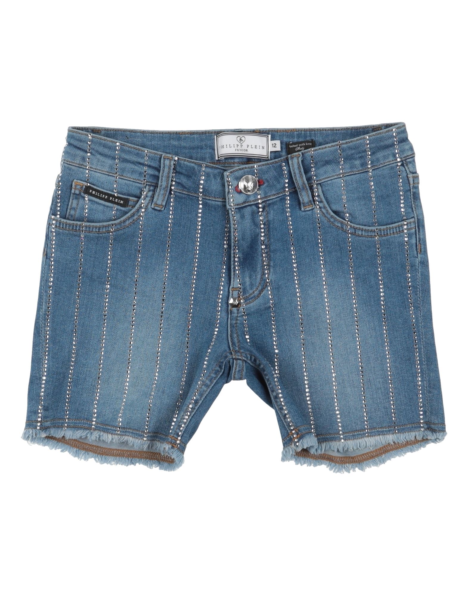 PHILIPP PLEIN BOTTOMWEAR Denim σορτς