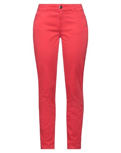 Shop Nenette Woman Pants Red Size 29 Cotton, Elastane