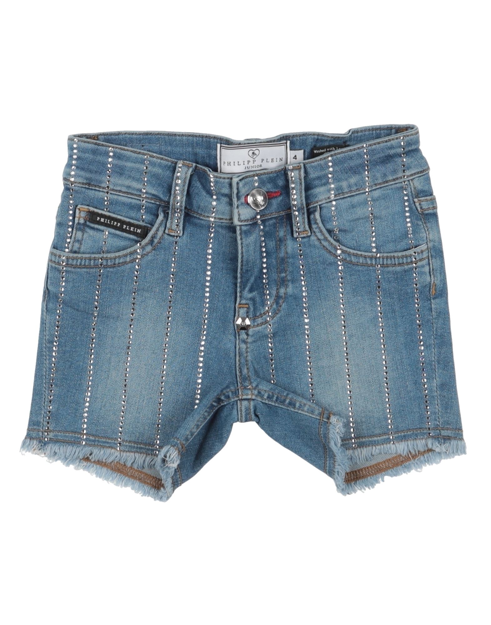 PHILIPP PLEIN BOTTOMWEAR Denim σορτς