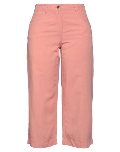 Gardeur Woman Pants Pastel Pink Size 10 Viscose, Linen