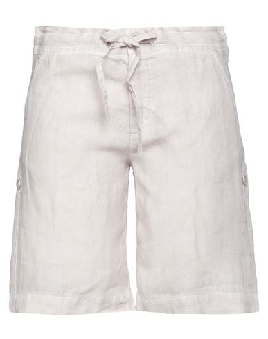 120% Lino Woman Shorts & Bermuda Shorts Blush Size 2 Linen In Pink