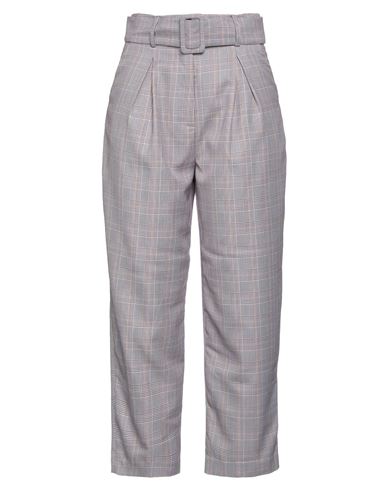 Paper London Woman Pants Deep Purple Size 10 Polyester, Rayon