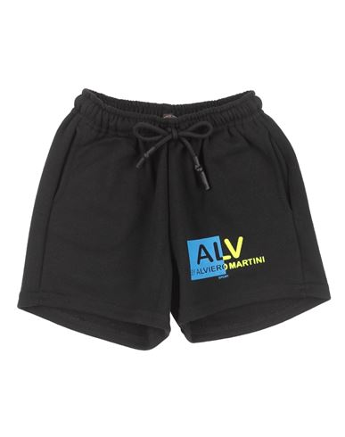 Alv By Alviero Martini Babies'  Toddler Boy Shorts & Bermuda Shorts Black Size 5 Cotton, Polyester