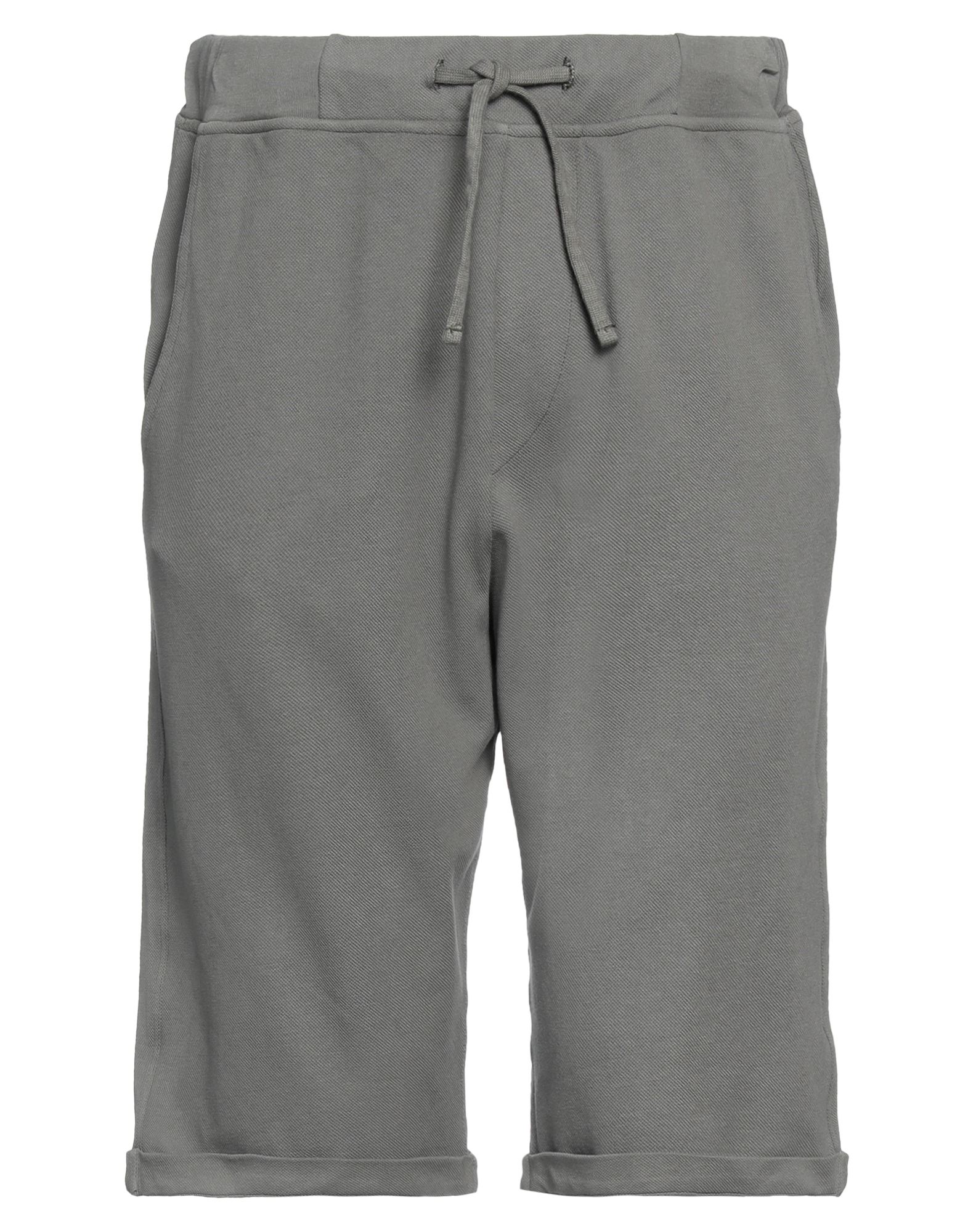 Alpha Studio Man Shorts & Bermuda Shorts Military Green Size 36 Cotton