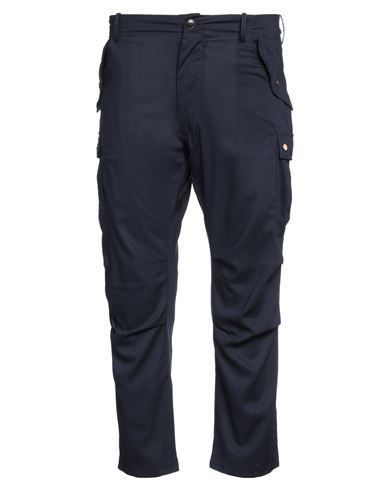 Buscemi Man Pants Navy Blue Size 36 Viscose, Polyester