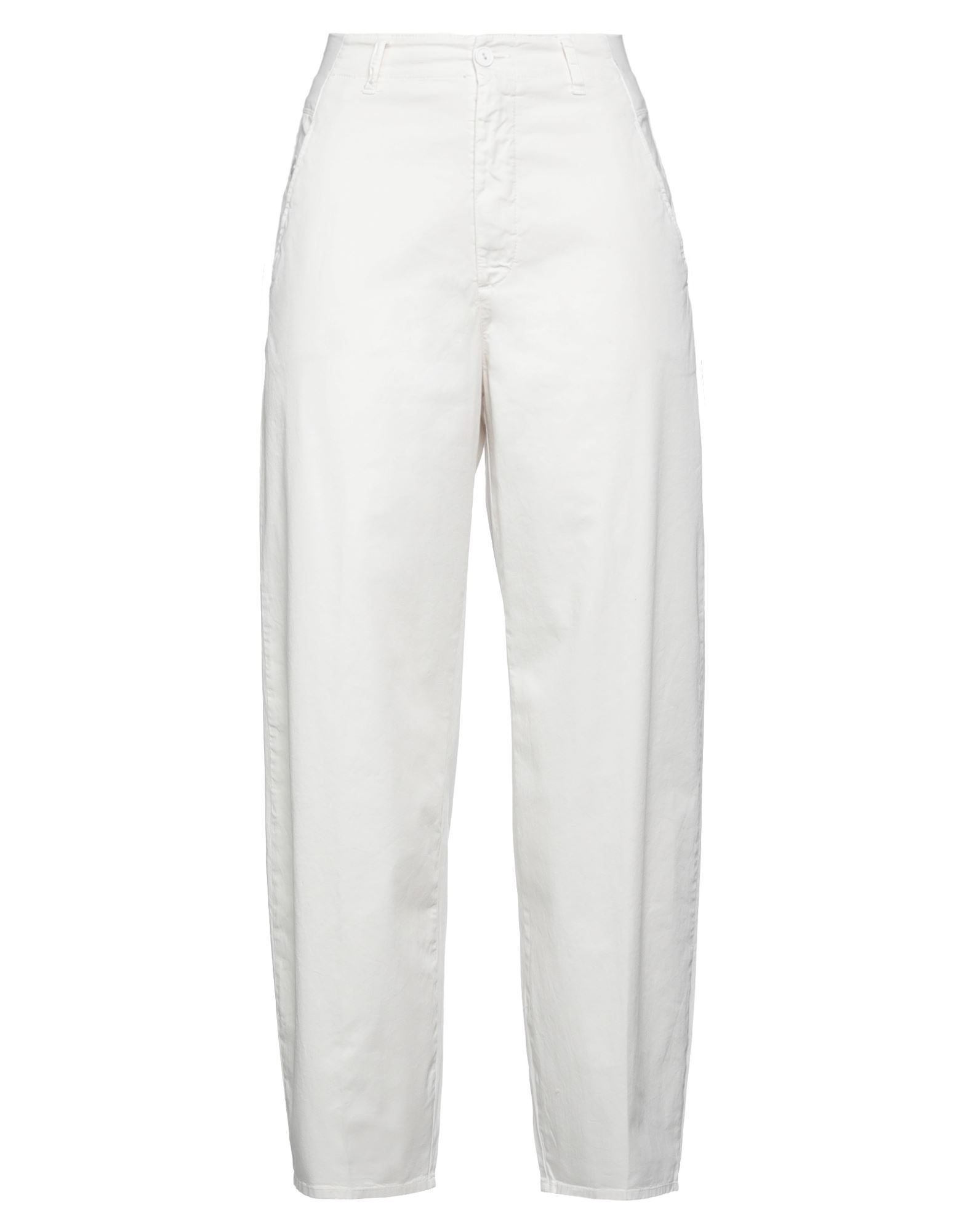 European Culture Pants In White