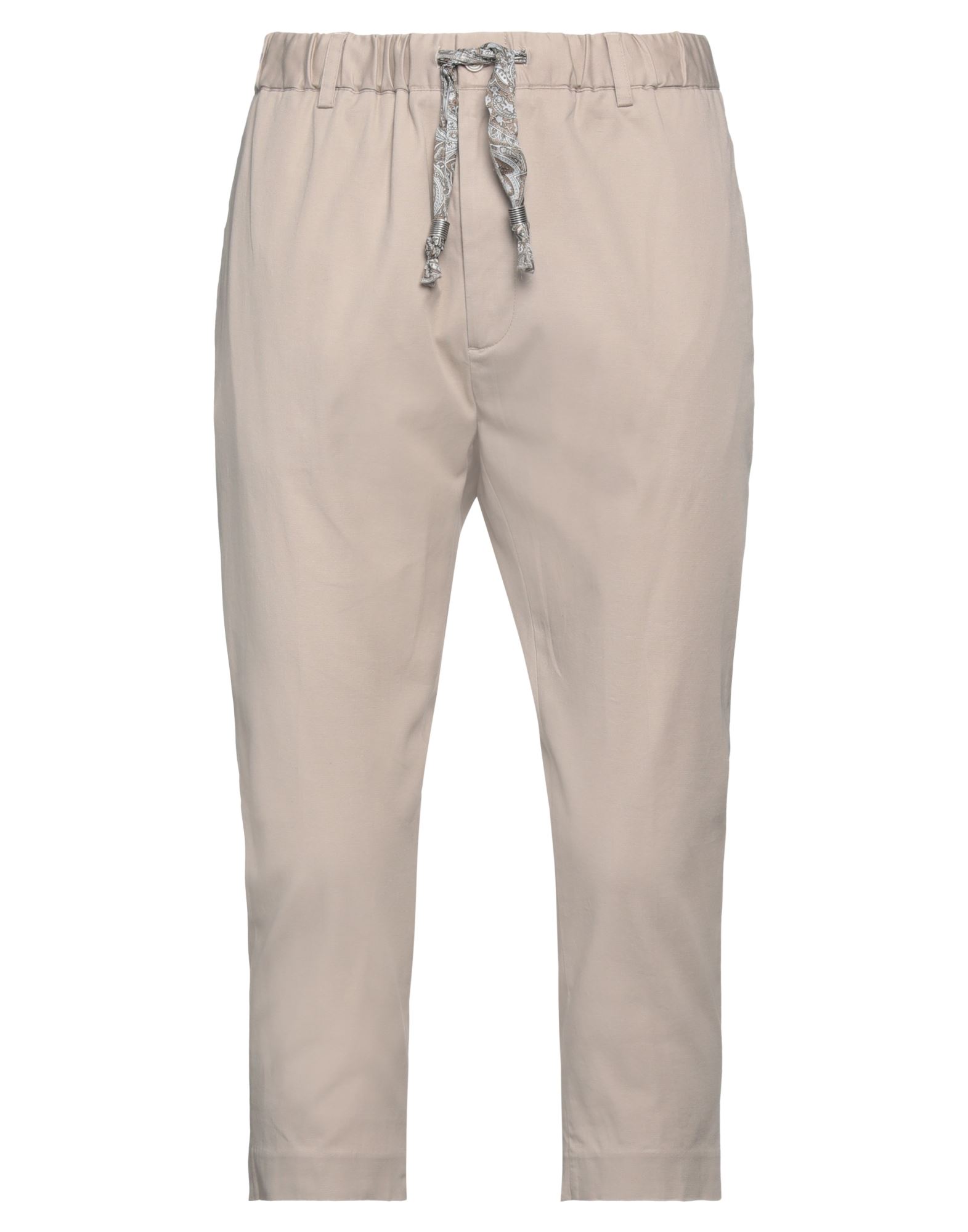 Daniele Alessandrini Cropped Pants In Beige