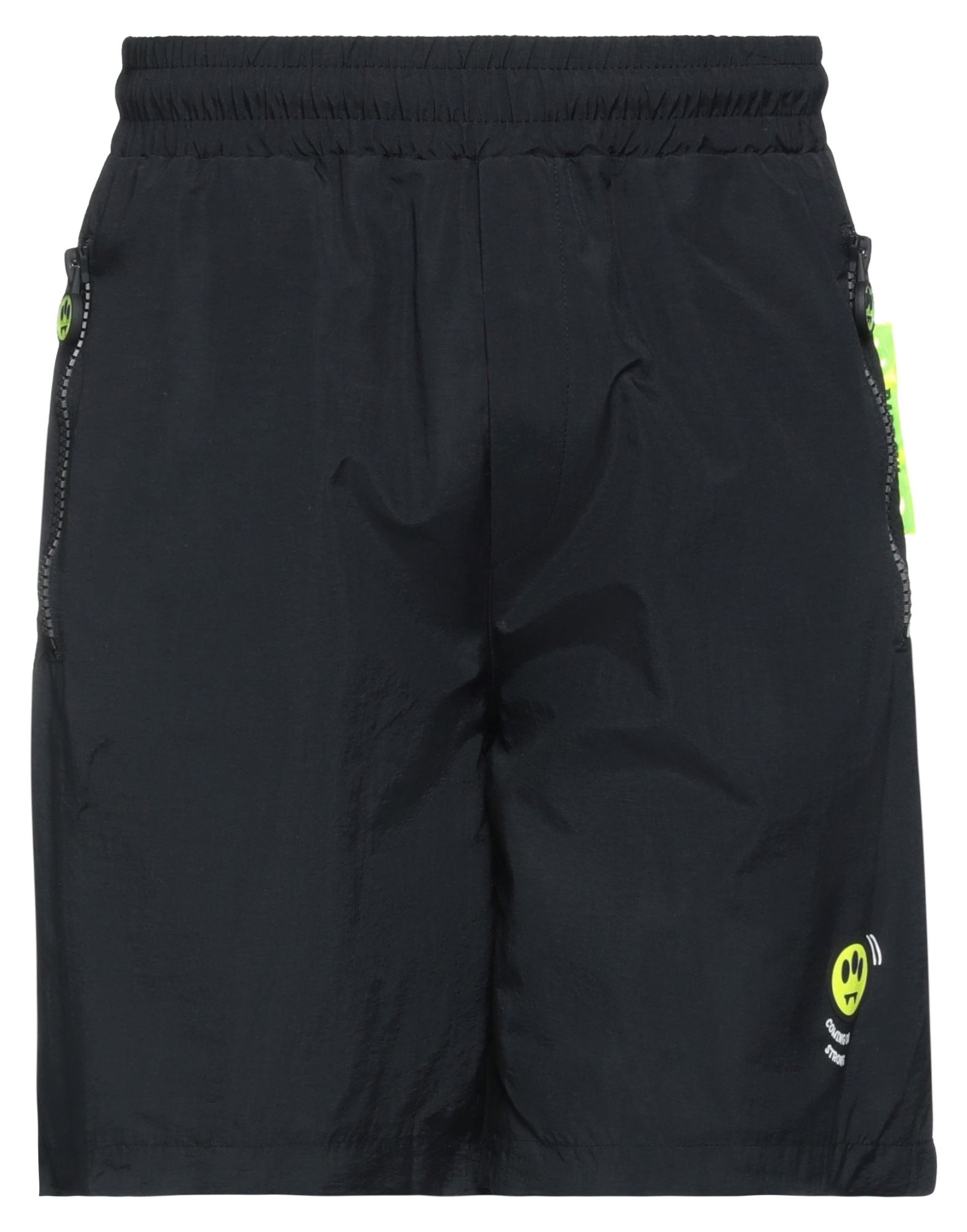 Shop Barrow Man Shorts & Bermuda Shorts Black Size Xs Polyamide
