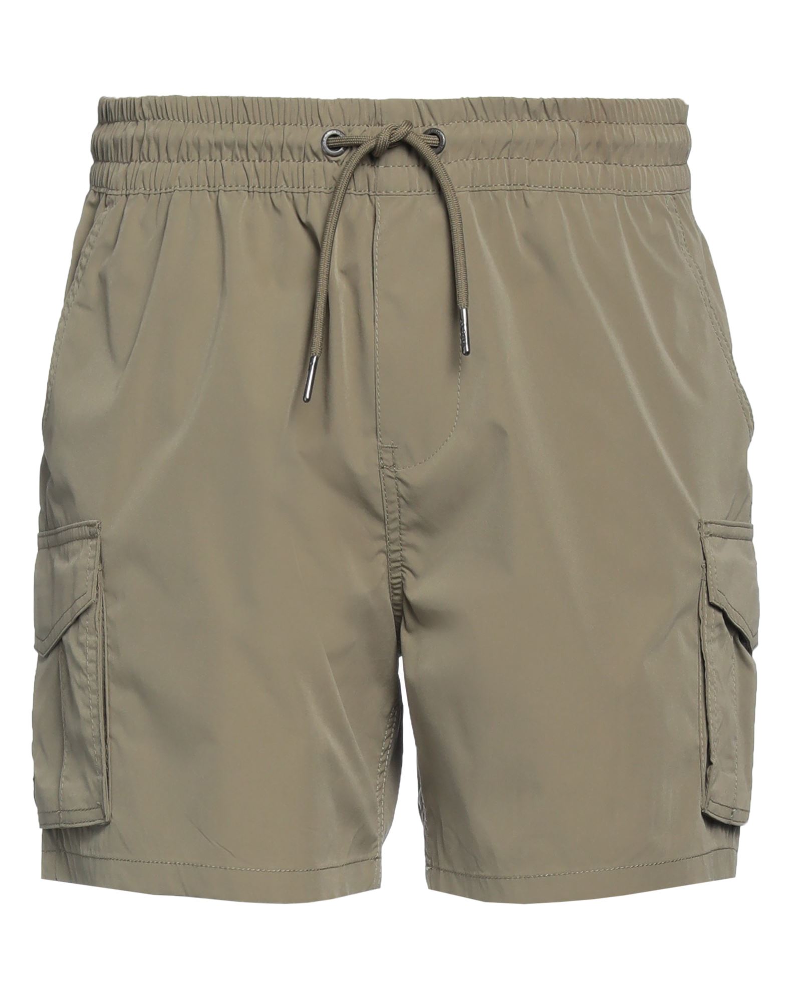 ALPHA INDUSTRIES ALPHA INDUSTRIES MAN SHORTS & BERMUDA SHORTS MILITARY GREEN SIZE S POLYESTER