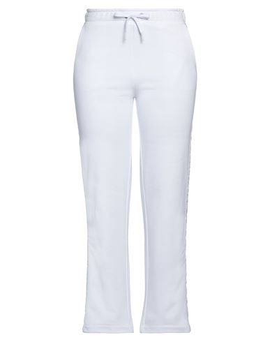 Emporio Armani Woman Pants White Size 12 Cotton, Polyester