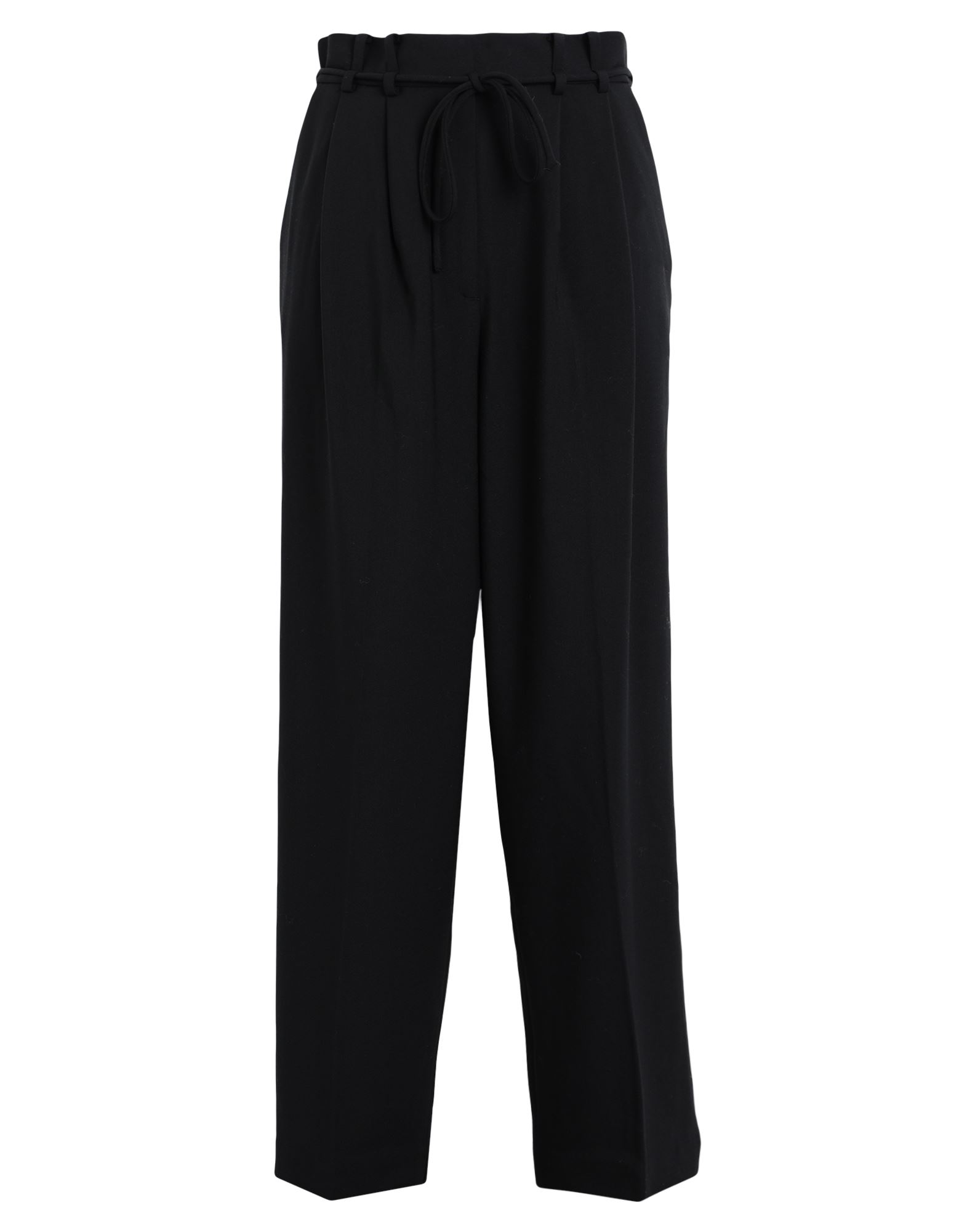 Other Stories &  Woman Pants Black Size 8 Polyester, Wool, Elastane