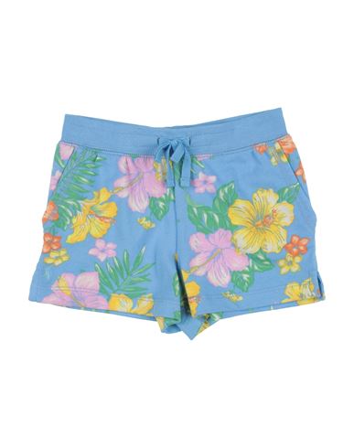 Polo Ralph Lauren Babies'  Toddler Girl Shorts & Bermuda Shorts Sky Blue Size 5 Cotton