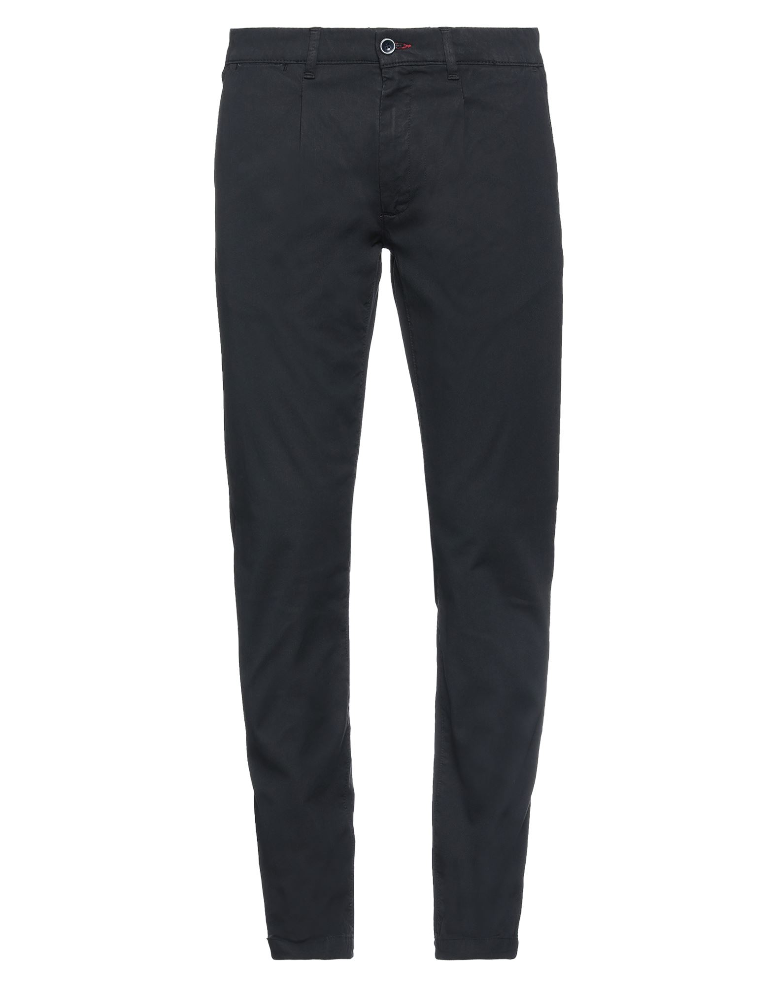 Shop Qb24 Man Pants Midnight Blue Size 34 Cotton, Elastane