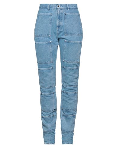 Shop Lourdes New York Woman Jeans Blue Size 29 Cotton