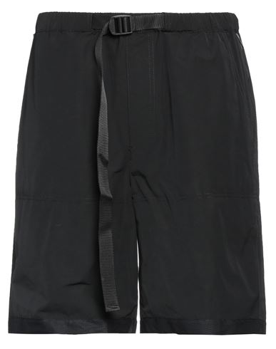 Roberto Collina Man Shorts & Bermuda Shorts Black Size 32 Polyester, Cotton, Nylon