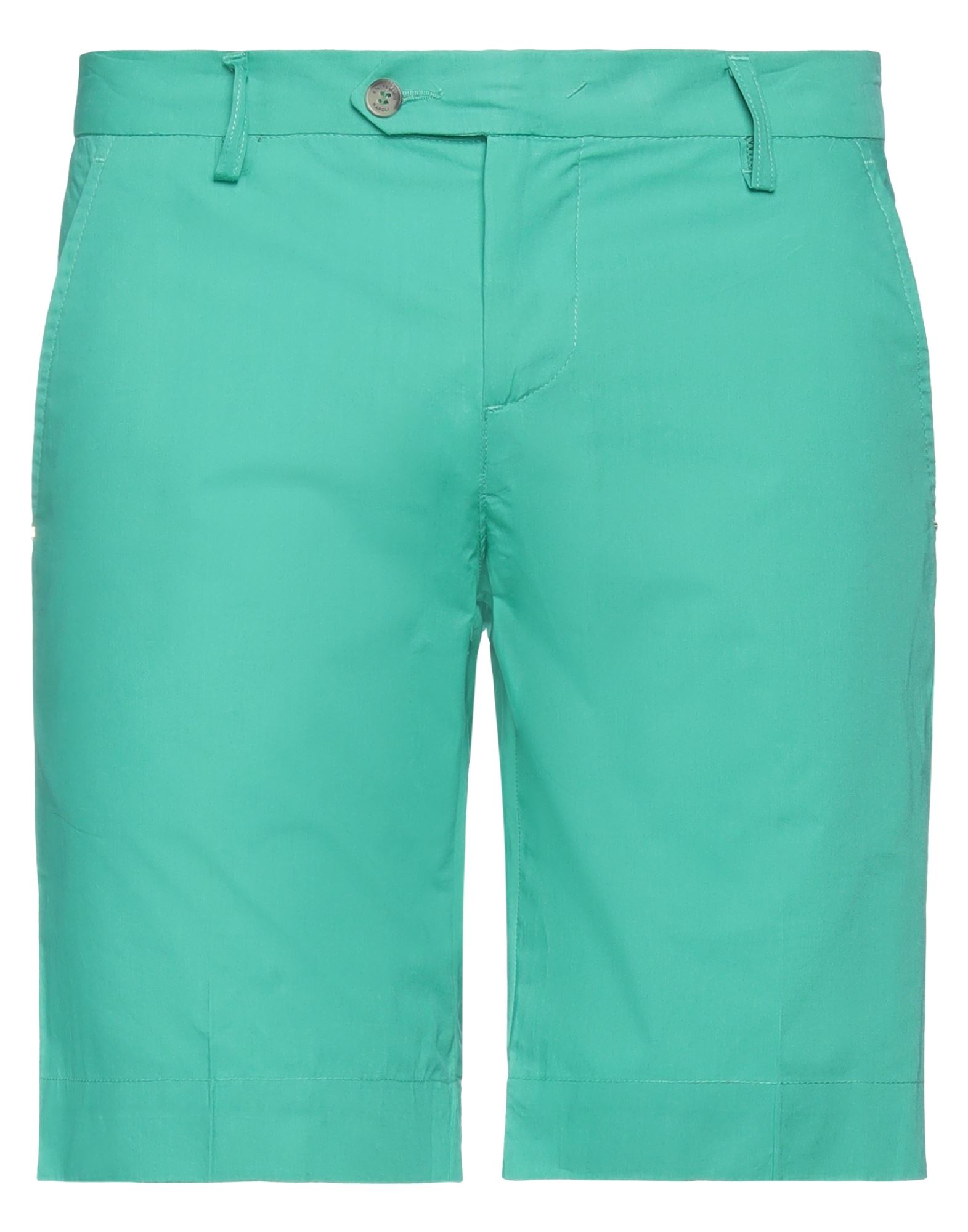 Entre Amis Man Shorts & Bermuda Shorts Green Size 32 Cotton