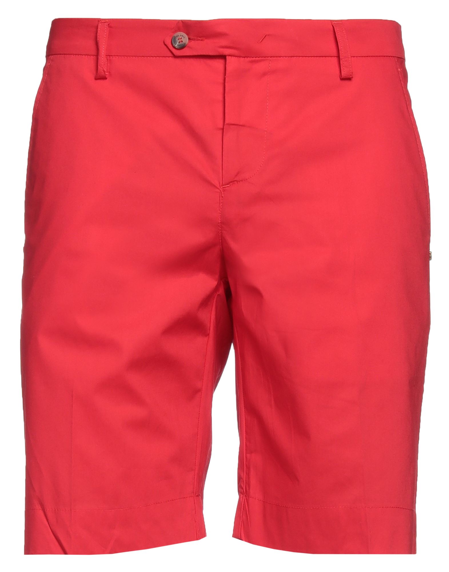 Entre Amis Man Shorts & Bermuda Shorts Red Size 29 Cotton