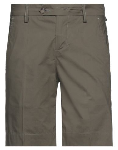 Entre Amis Man Shorts & Bermuda Shorts Military Green Size 32 Cotton