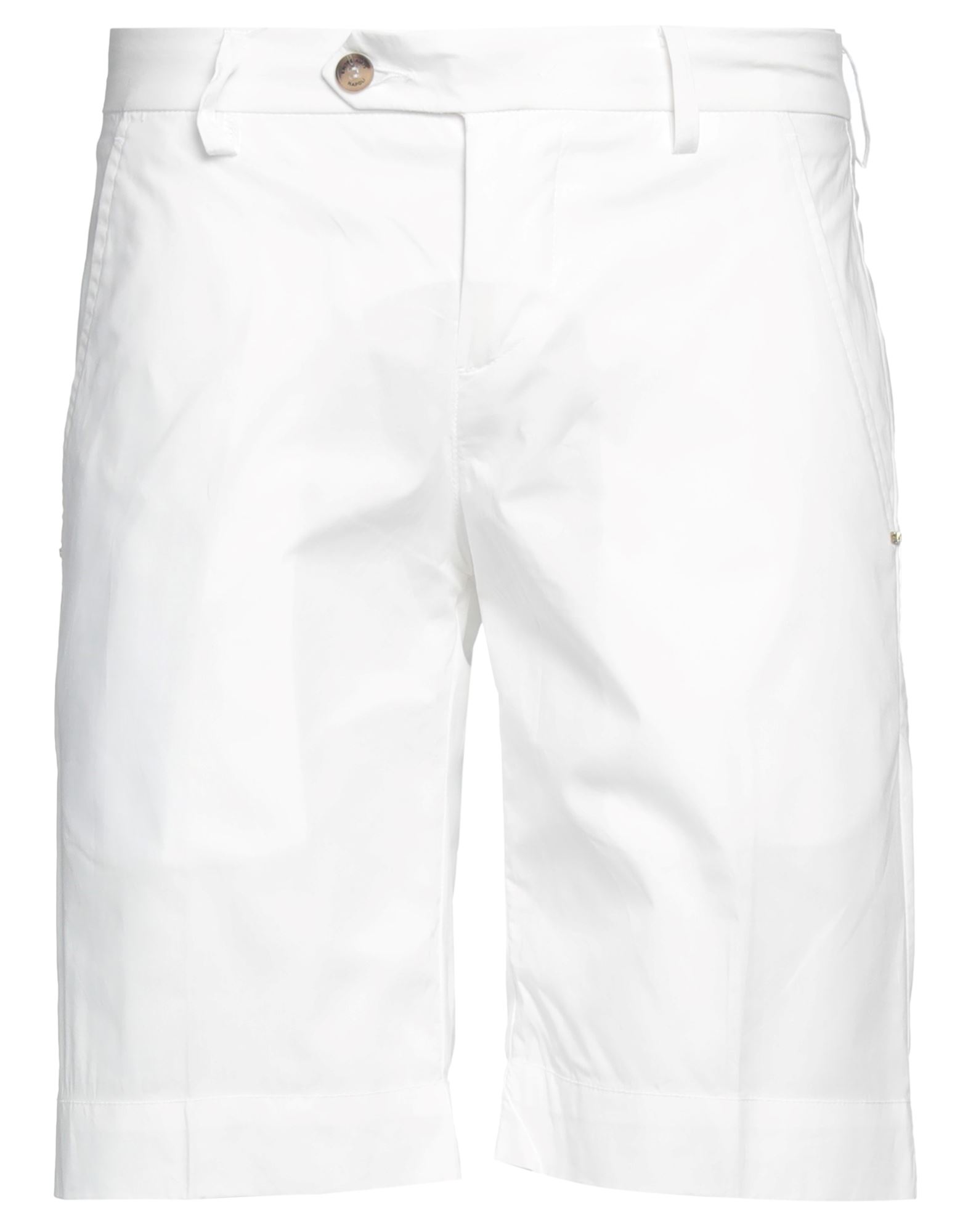 Shop Entre Amis Man Shorts & Bermuda Shorts White Size 31 Cotton