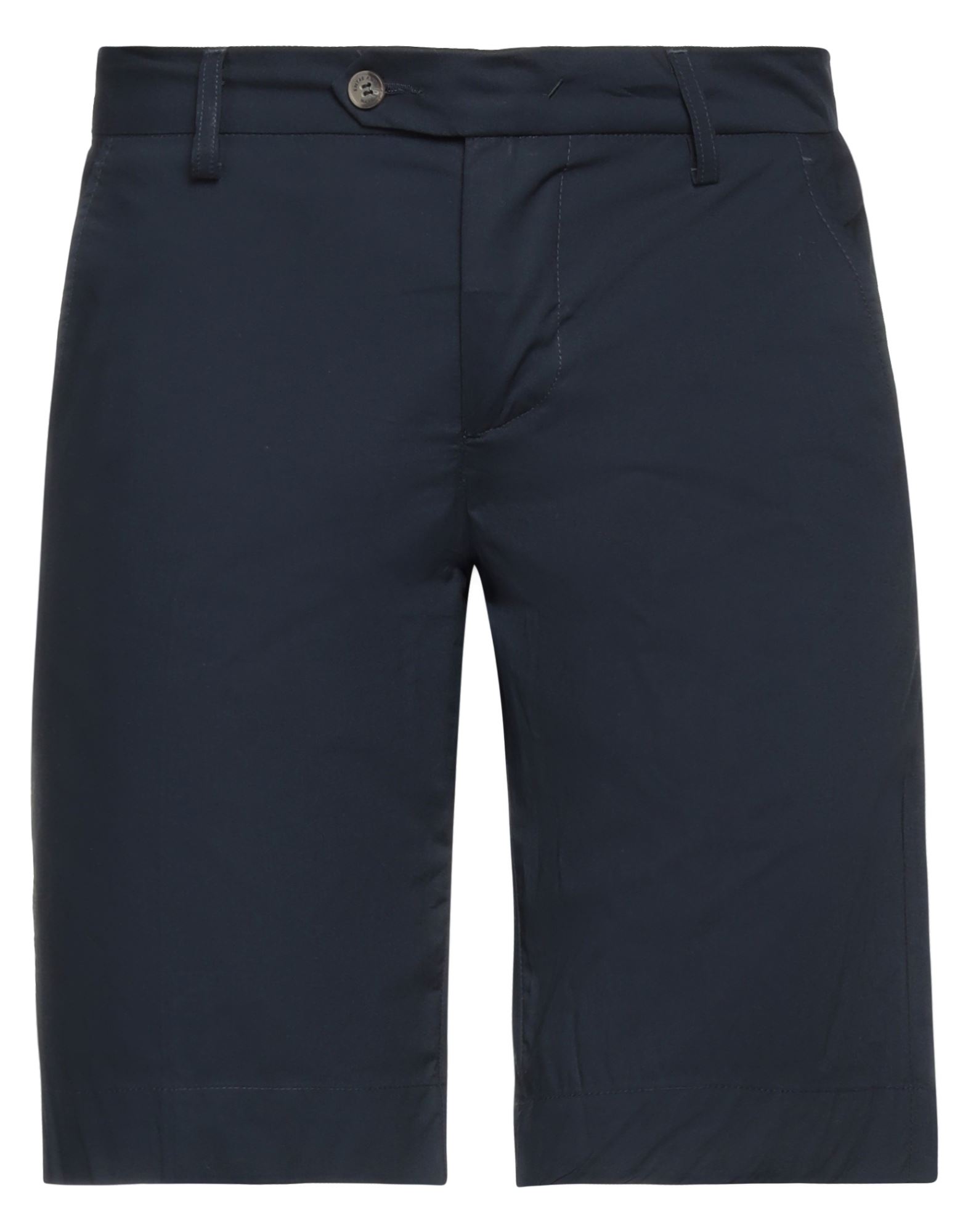 Shop Entre Amis Man Shorts & Bermuda Shorts Navy Blue Size 28 Cotton