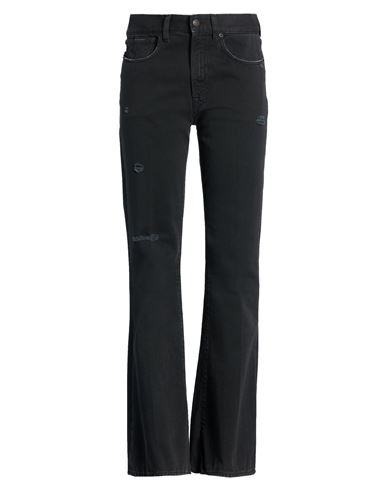 People (+)  Woman Jeans Black Size 26 Cotton