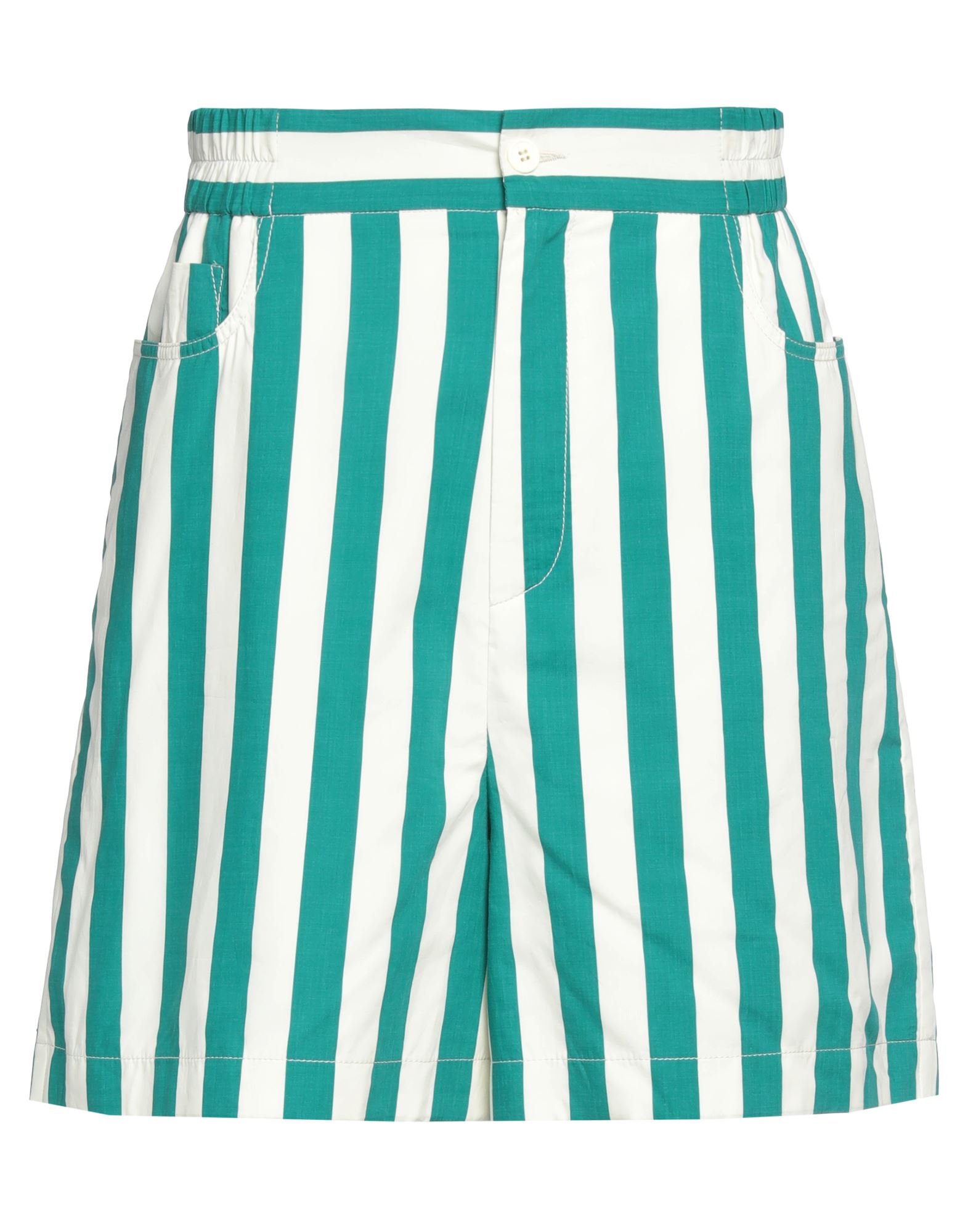 Sunnei Shorts & Bermuda Shorts In Emerald Green