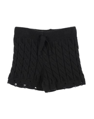 Vicolo Babies'  Toddler Girl Shorts & Bermuda Shorts Black Size 6 Acetate