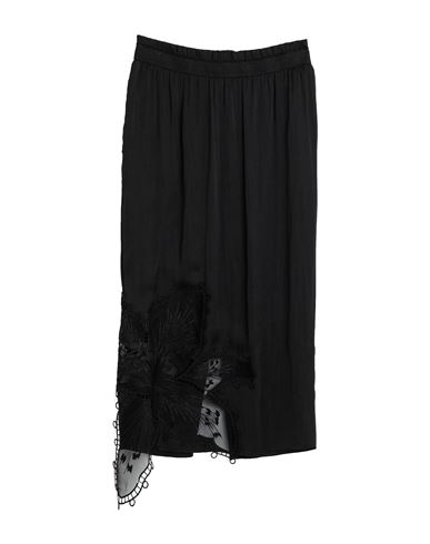 Ac9 A·c·9 Woman Midi Skirt Black Size 2 Polyester