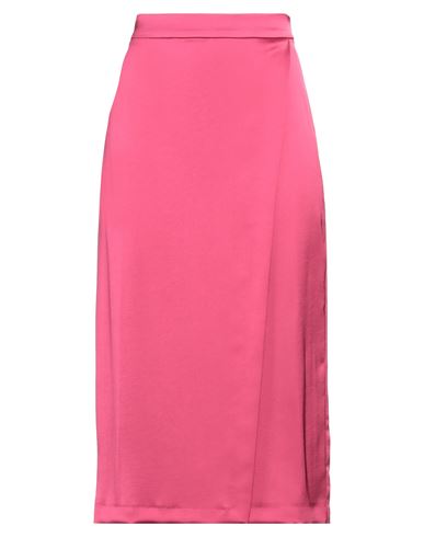 Caractere Caractère Woman Midi Skirt Magenta Size 6 Polyester