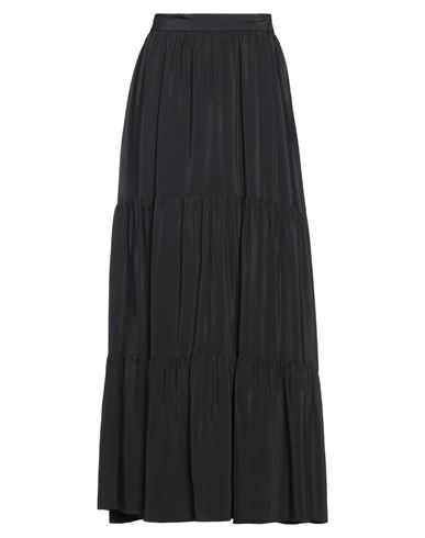 Caractere Caractère Woman Maxi Skirt Black Size 6 Viscose