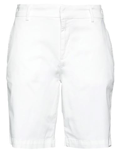 Mos Mosh Woman Shorts & Bermuda Shorts White Size 26 Cotton, Elastane