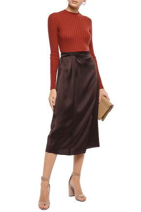 VINCE RIBBED CASHMERE TOP,3074457345621004738