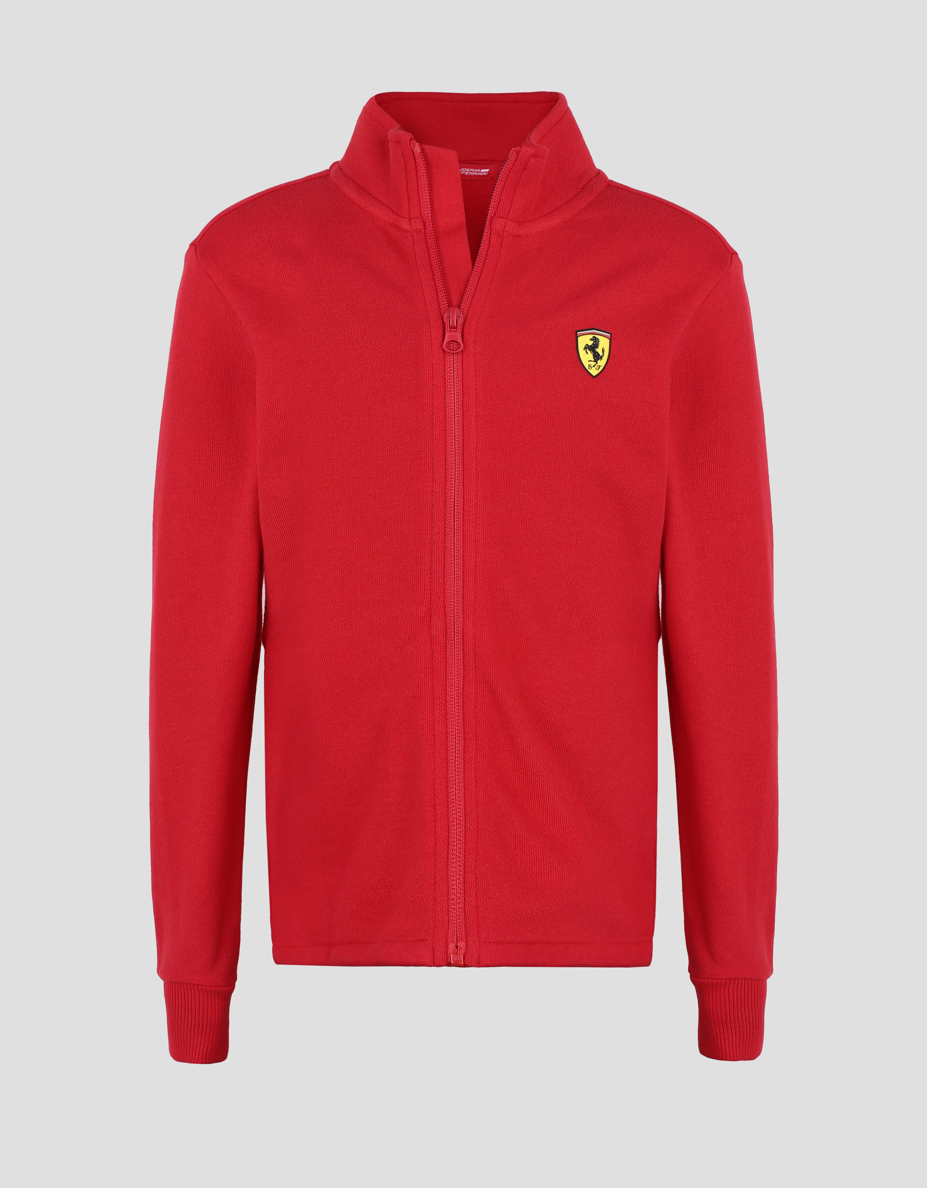 ferrari zip up sweatshirt