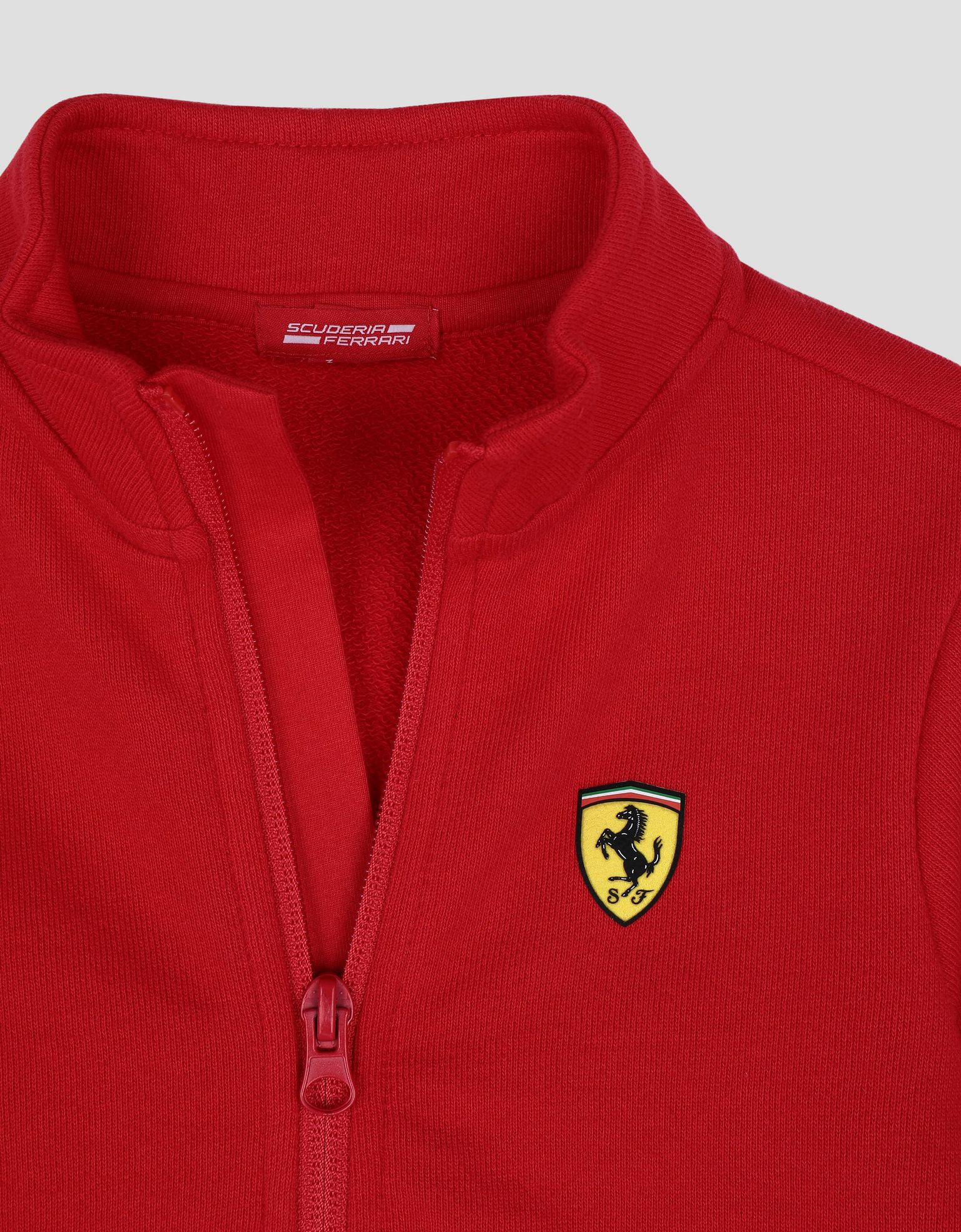 Ferrari Girls’ full zip cotton jumper Woman | Scuderia Ferrari Official ...