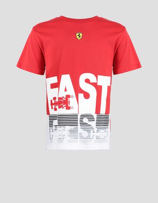 t shirt ferrari bambino