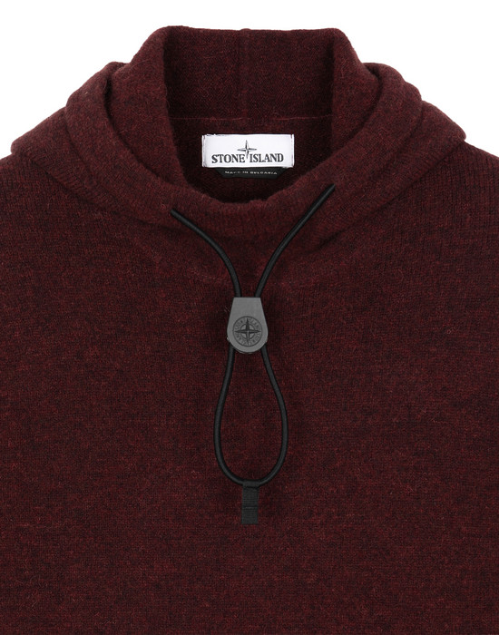 Stone island hot sale hoodie bordeaux