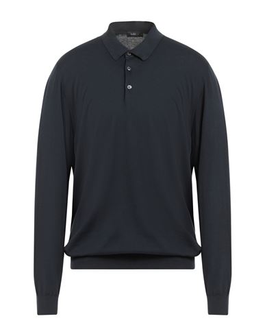 Suite 191 Man Sweater Navy Size 50 Cotton In Blue