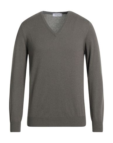 Gran Sasso Man Sweater Khaki Size 44 Virgin Wool, Cashmere, Viscose In Beige