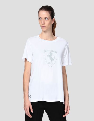 Camiseta de mujer Puma con Scudetto Ferrari
