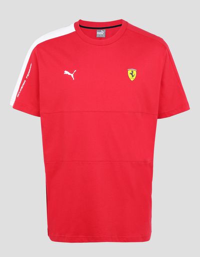 Scuderia Ferrari Online Store - Puma 法拉利车队 T7 男士 T 恤 - Short Sleeve T 恤