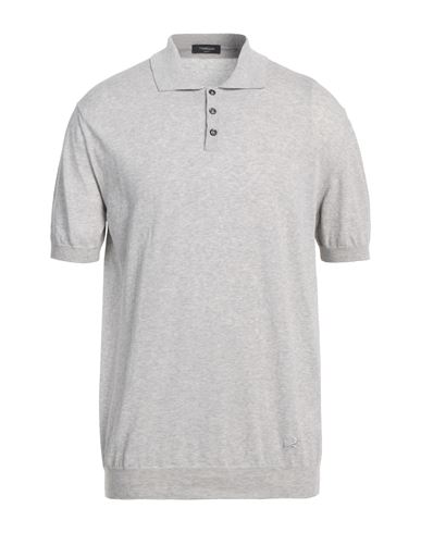 Tombolini Man Sweater Light Grey Size 46 Cotton In Grey