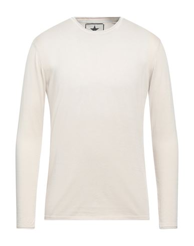 Macchia J Man Sweater Ivory Size L Cotton In White