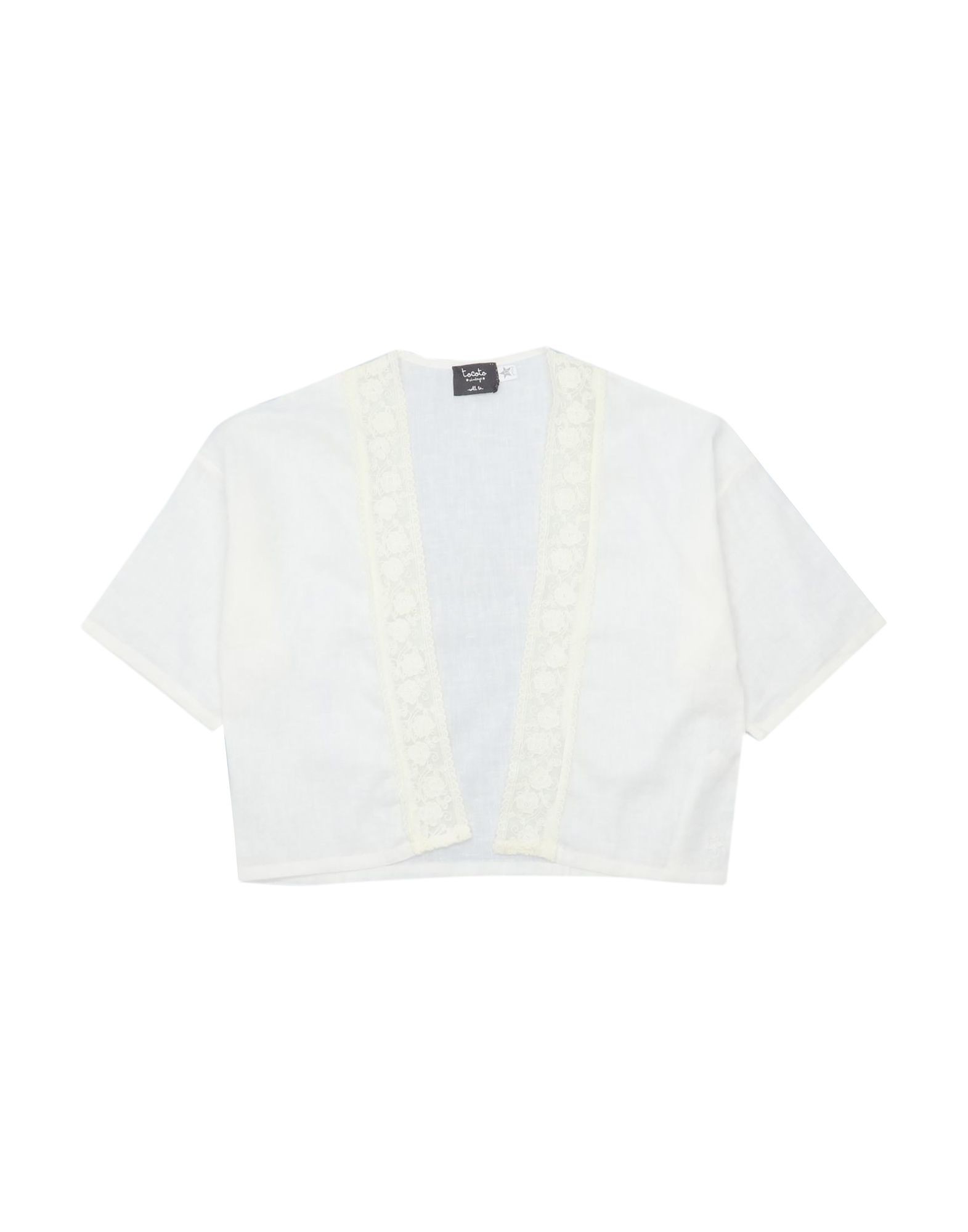 Tocoto Vintage Kids' Cardigans In White