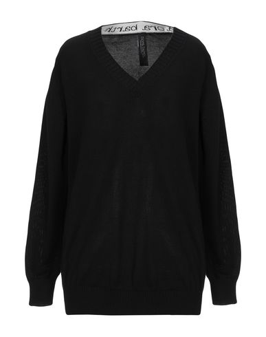 Nora Barth Woman Sweater Black Size 8 Cotton